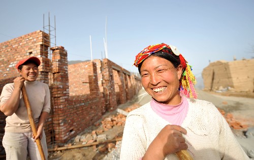 甘肃地震灾区重建注重传承藏民族文化