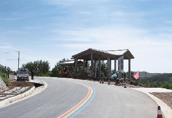 康乐县旅游大通道一级驿站建设项目加速推进