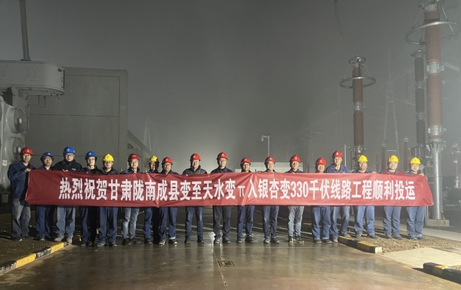 国网陇南供电公司：首个完全自主管理的330千伏项目全面竣工投运